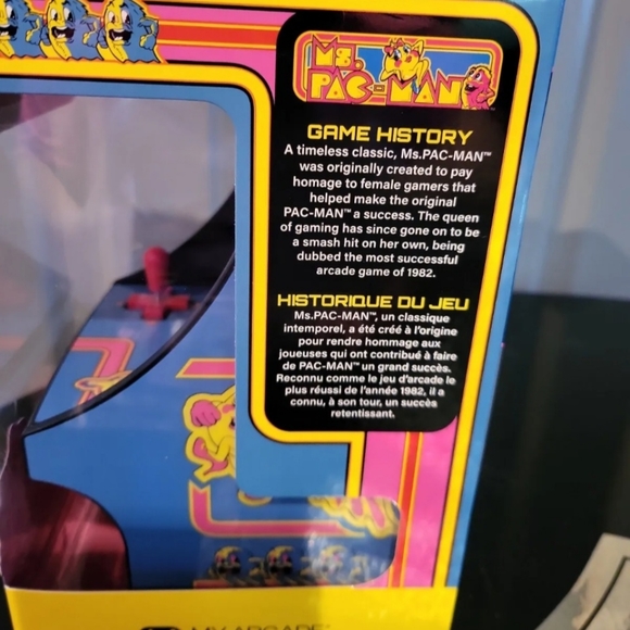 My Arcade/Ms Pac-Man Micro Player Arcade Machine 7" - Picture 3 of 4